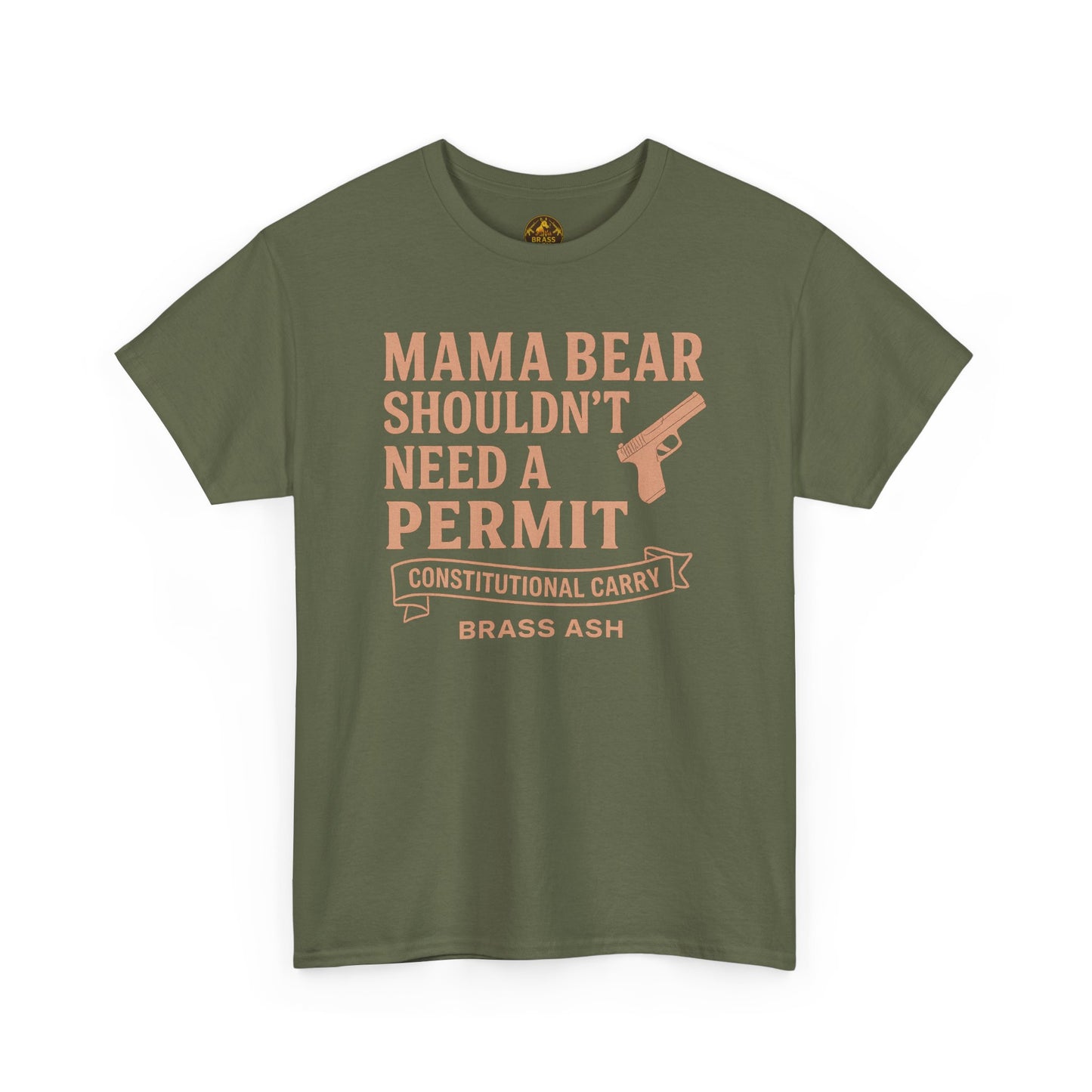Copy of “Mamma Bear — She shouldn't need a permit to protect her family, design is a statement piece for women who take their safety seriously and stand strong for their families.