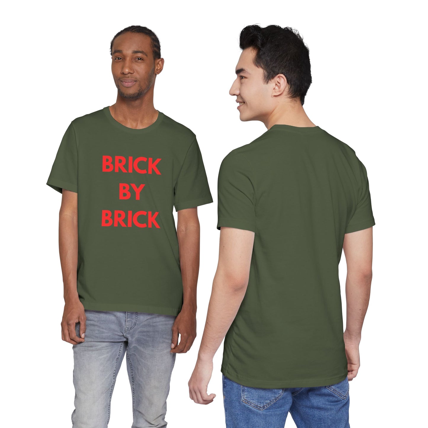 'Brick By Brick' Bella Canvas 3100