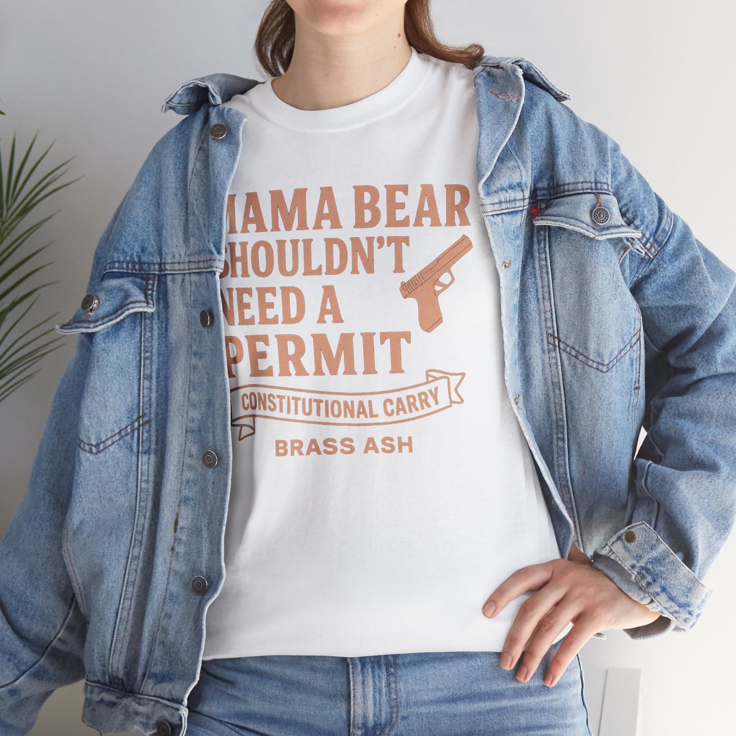 Copy of “Mamma Bear — She shouldn't need a permit to protect her family, design is a statement piece for women who take their safety seriously and stand strong for their families.