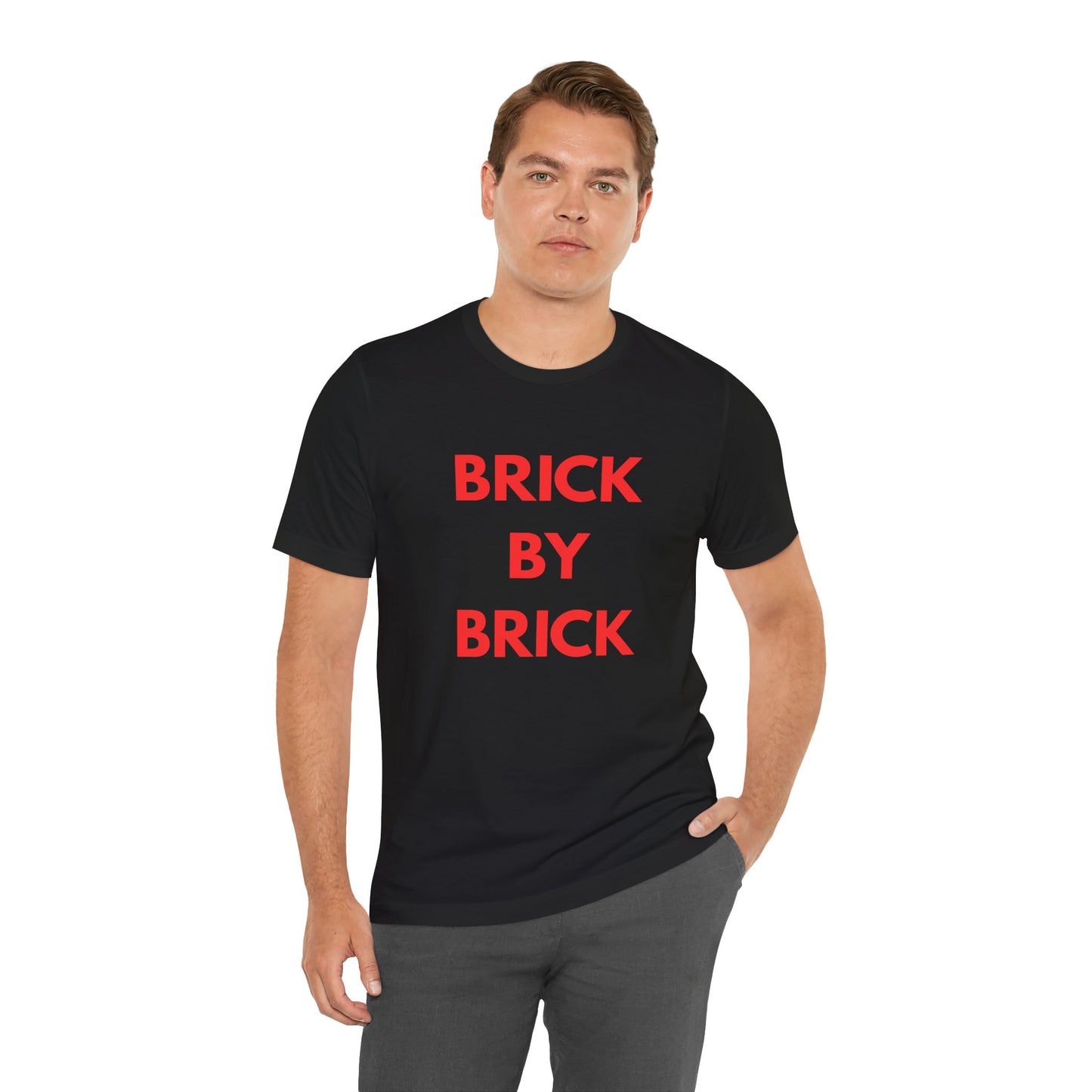 'Brick By Brick' Bella Canvas 3100