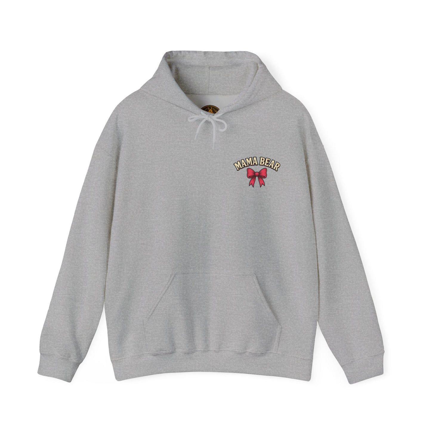Mama Bear Shouldn’t Need a Permit Bow Graphic Hoodie