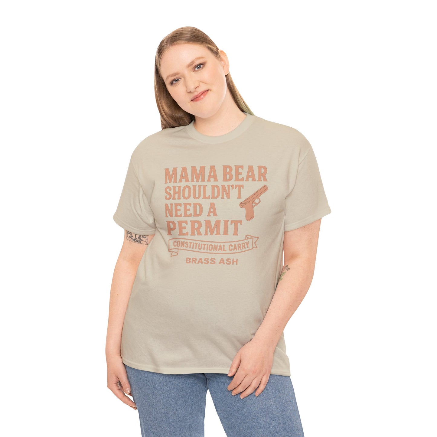 Copy of “Mamma Bear — She shouldn't need a permit to protect her family, design is a statement piece for women who take their safety seriously and stand strong for their families.