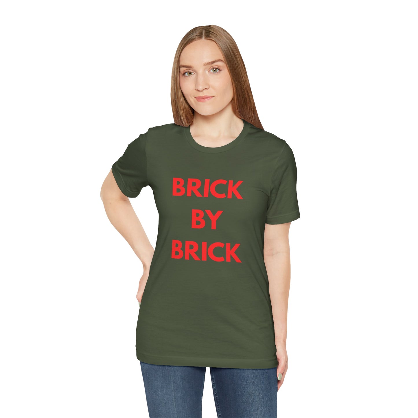 'Brick By Brick' Bella Canvas 3100