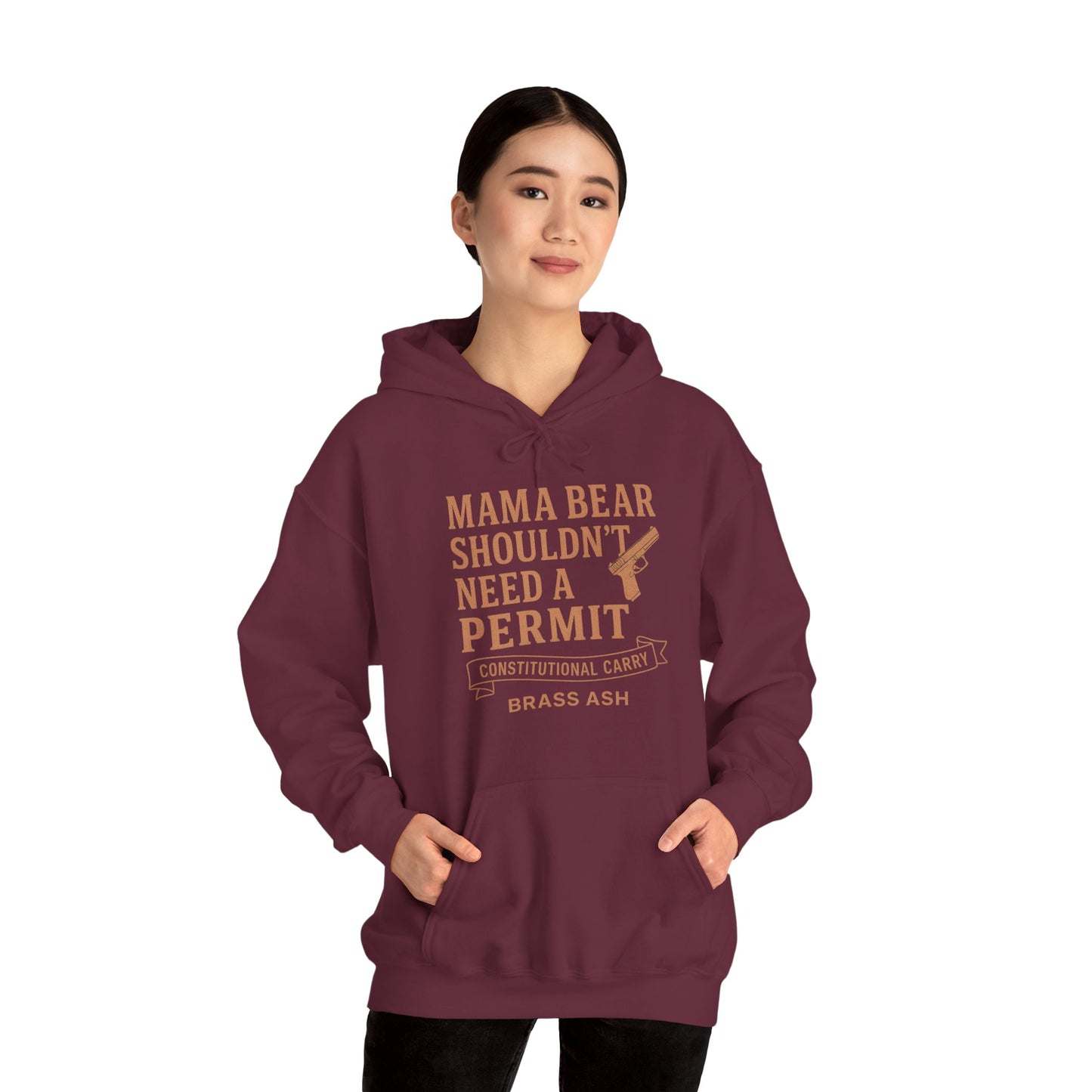 Mama Bear Shouldn’t Need a Permit Hoodie