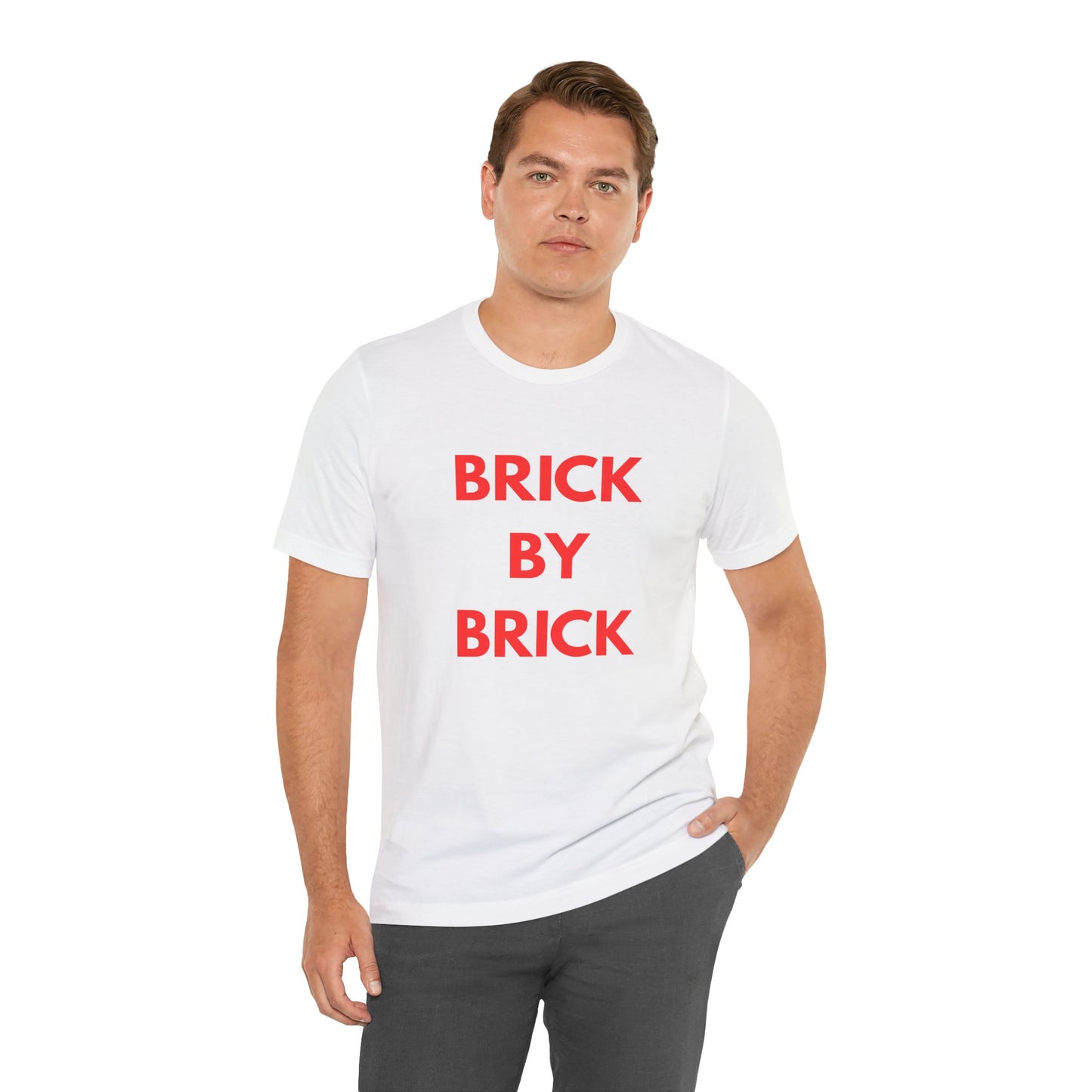 'Brick By Brick' Bella Canvas 3100