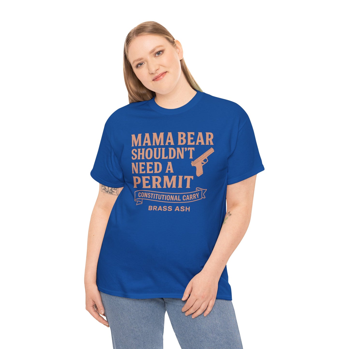 Copy of “Mamma Bear — She shouldn't need a permit to protect her family, design is a statement piece for women who take their safety seriously and stand strong for their families.