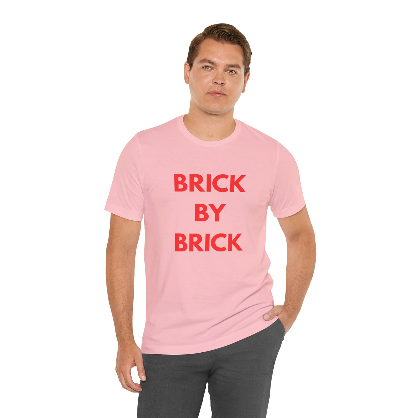 'Brick By Brick' Bella Canvas 3100