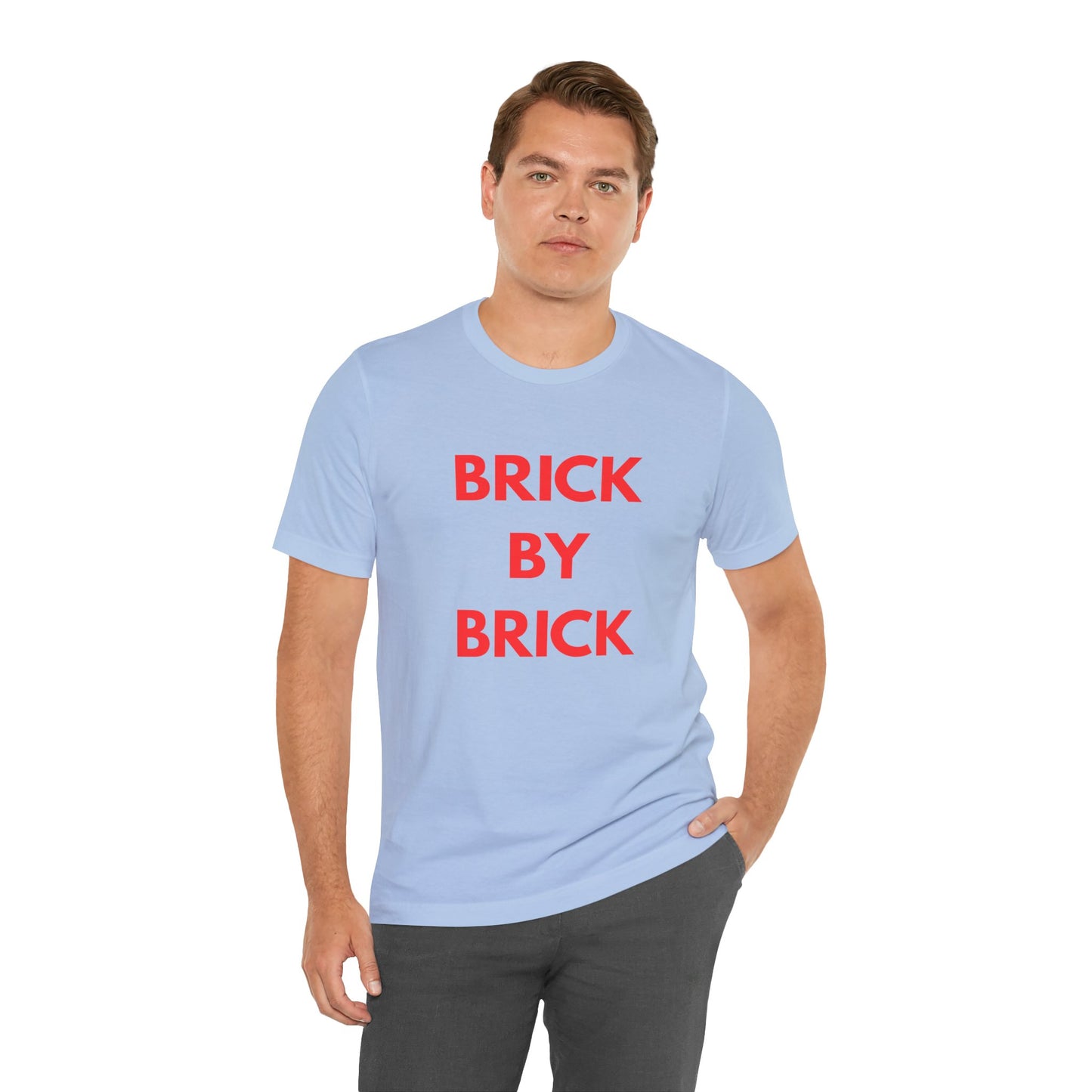 'Brick By Brick' Bella Canvas 3100