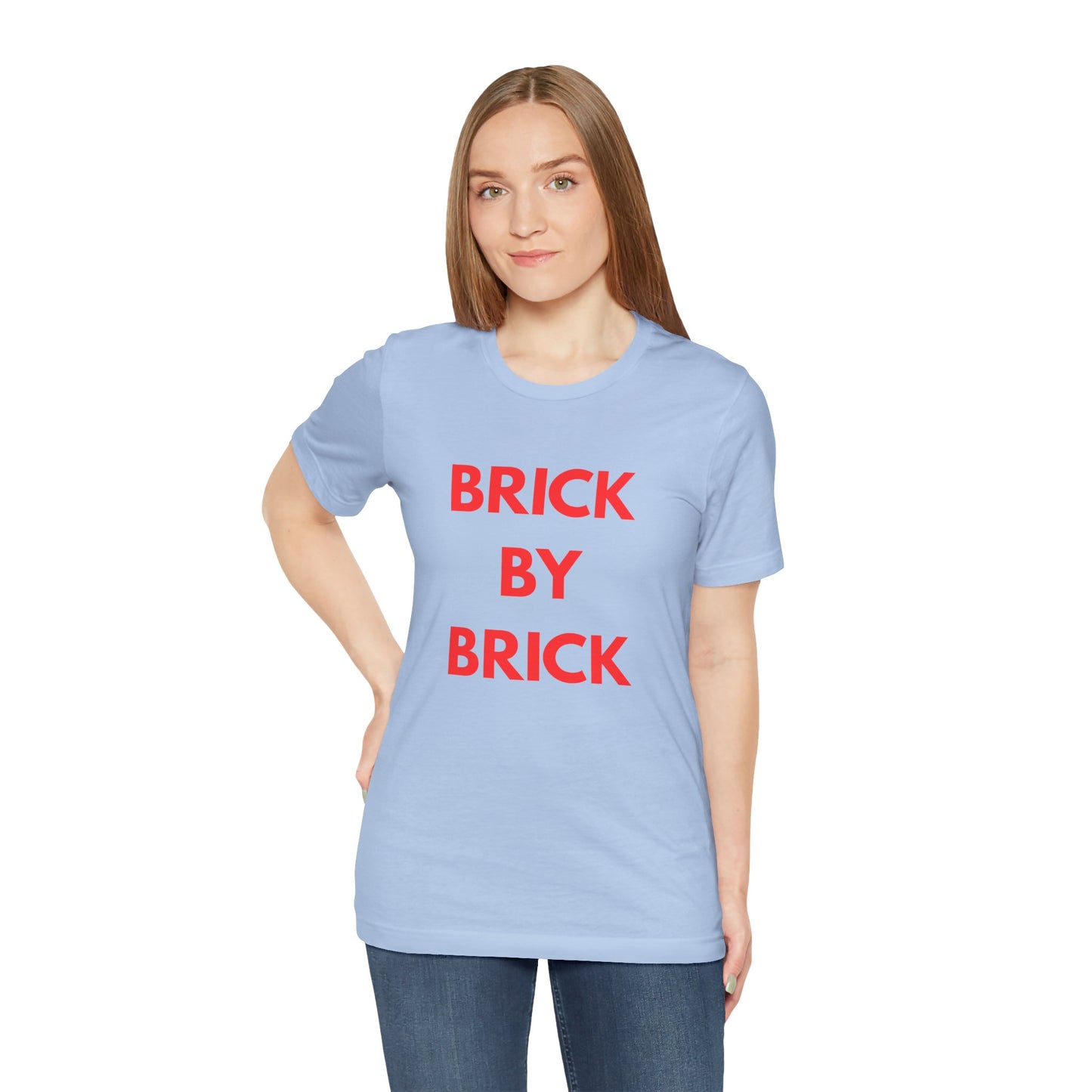 'Brick By Brick' Bella Canvas 3100