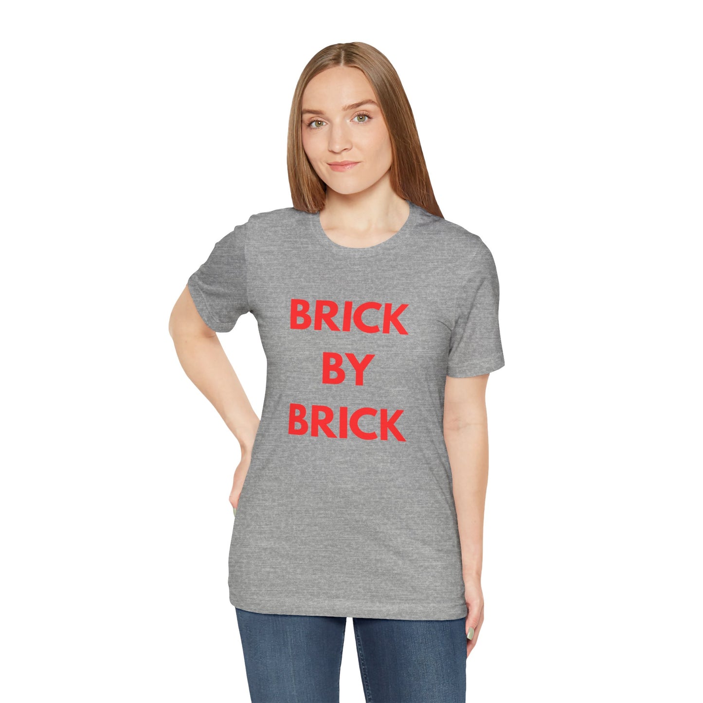 'Brick By Brick' Bella Canvas 3100