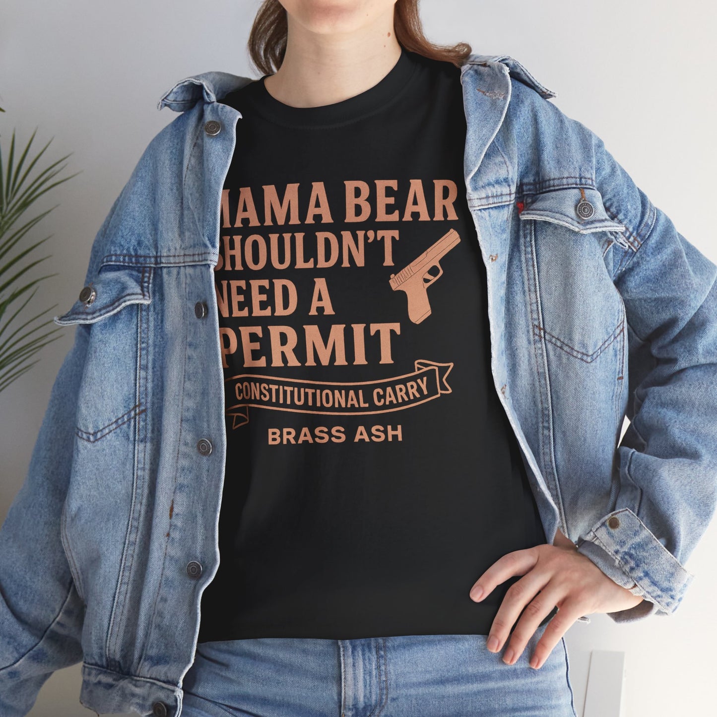 Copy of “Mamma Bear — She shouldn't need a permit to protect her family, design is a statement piece for women who take their safety seriously and stand strong for their families.