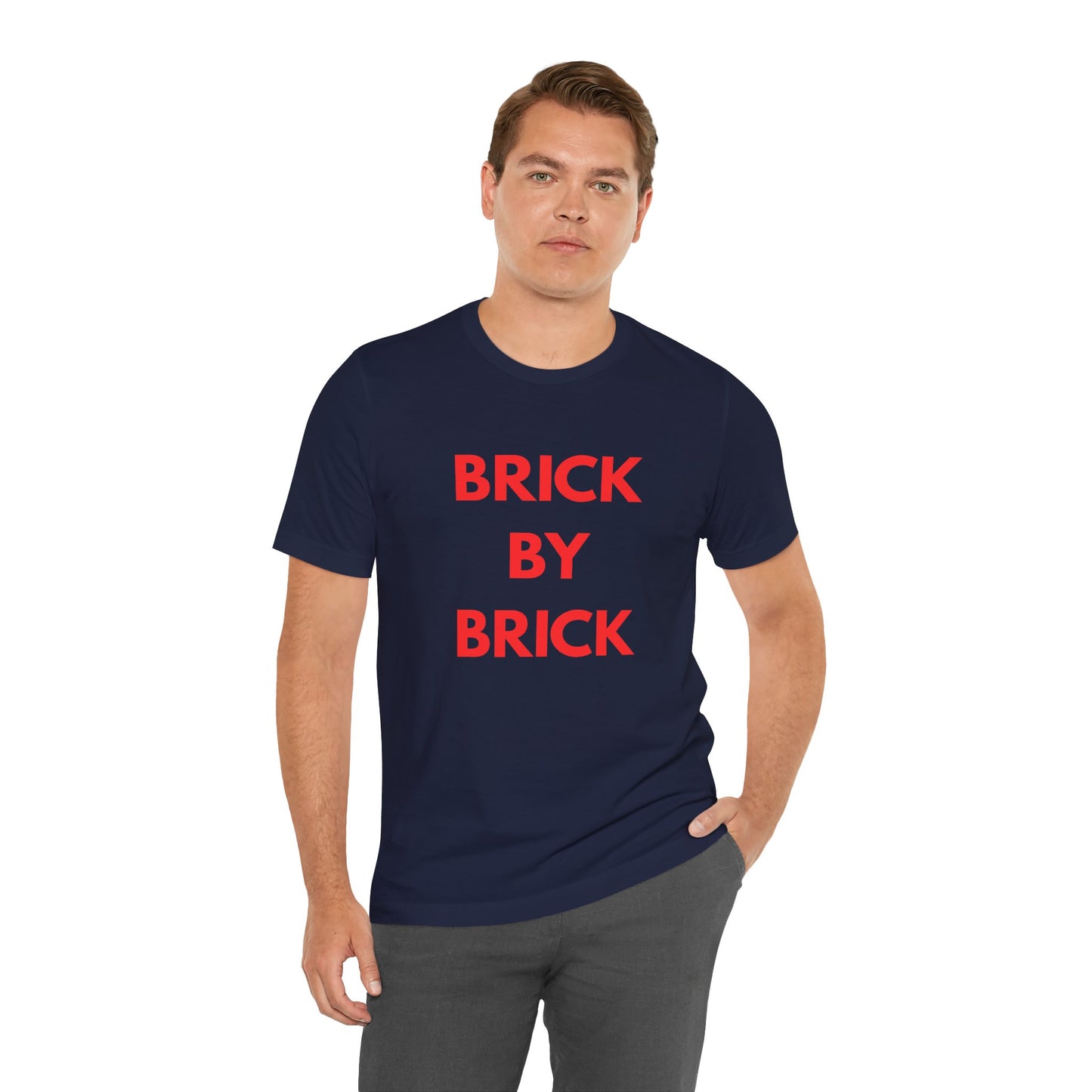 'Brick By Brick' Bella Canvas 3100
