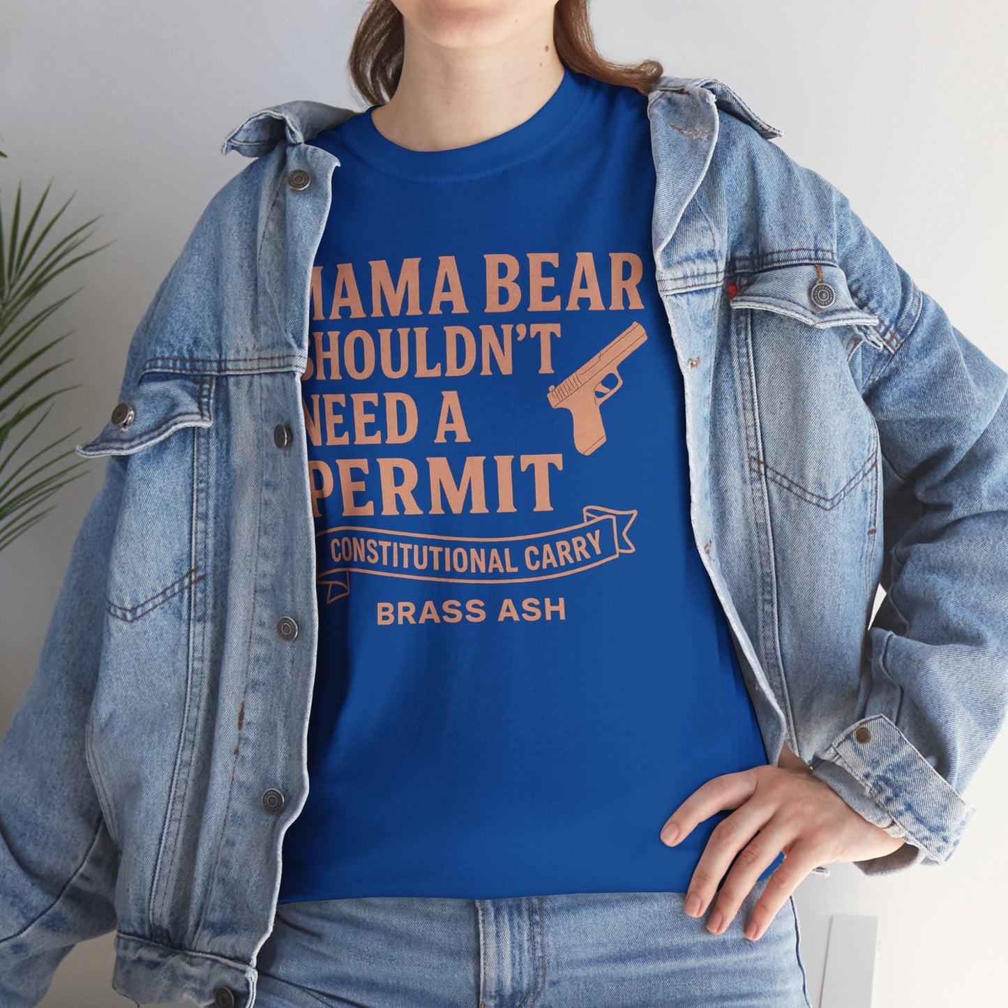 Copy of “Mamma Bear — She shouldn't need a permit to protect her family, design is a statement piece for women who take their safety seriously and stand strong for their families.