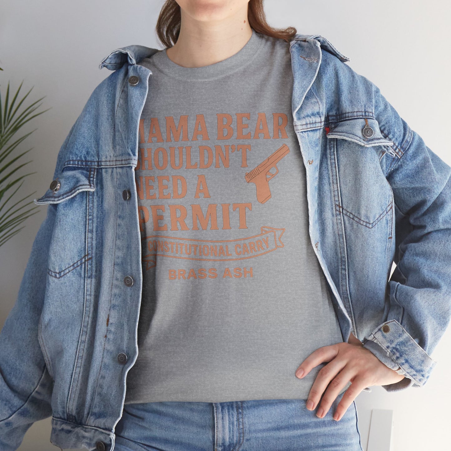 Copy of “Mamma Bear — She shouldn't need a permit to protect her family, design is a statement piece for women who take their safety seriously and stand strong for their families.