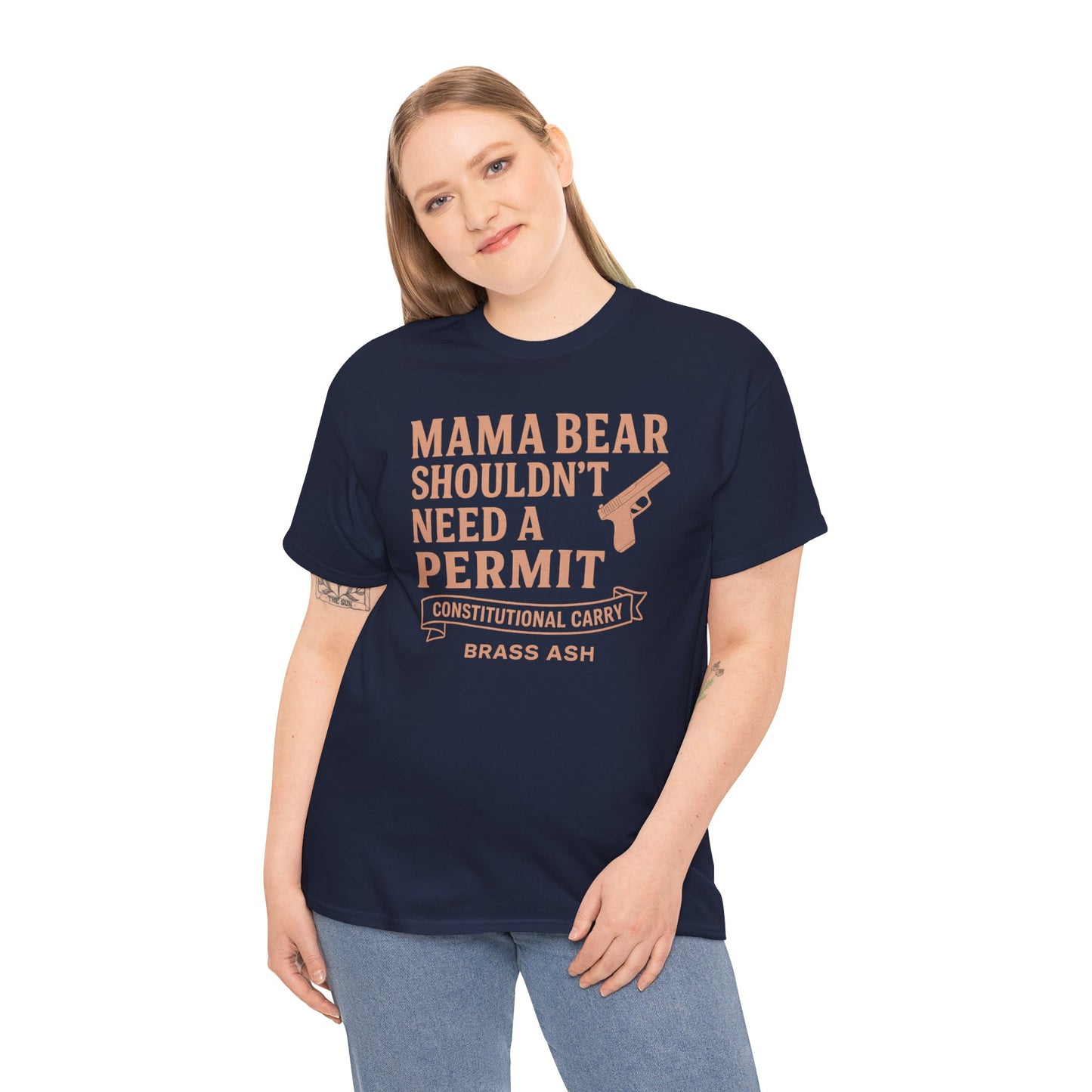 Copy of “Mamma Bear — She shouldn't need a permit to protect her family, design is a statement piece for women who take their safety seriously and stand strong for their families.