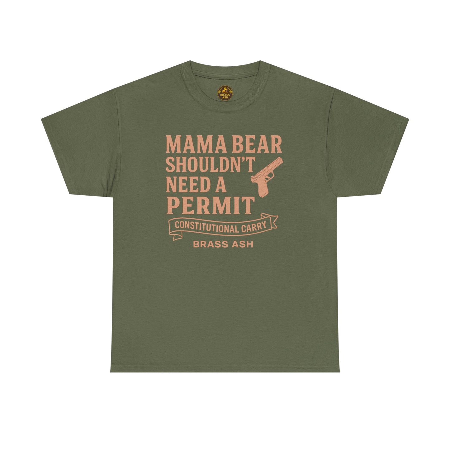 Copy of “Mamma Bear — She shouldn't need a permit to protect her family, design is a statement piece for women who take their safety seriously and stand strong for their families.