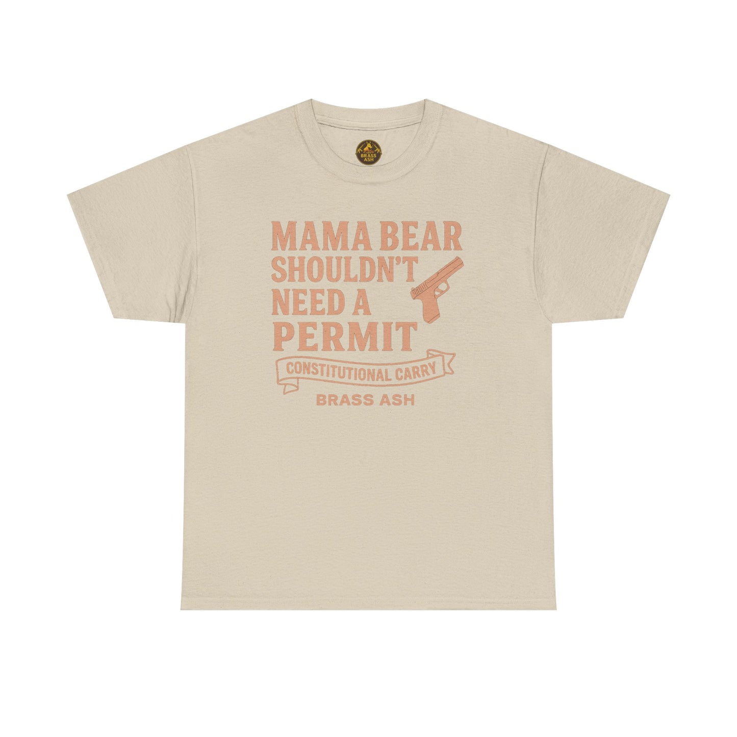 Copy of “Mamma Bear — She shouldn't need a permit to protect her family, design is a statement piece for women who take their safety seriously and stand strong for their families.