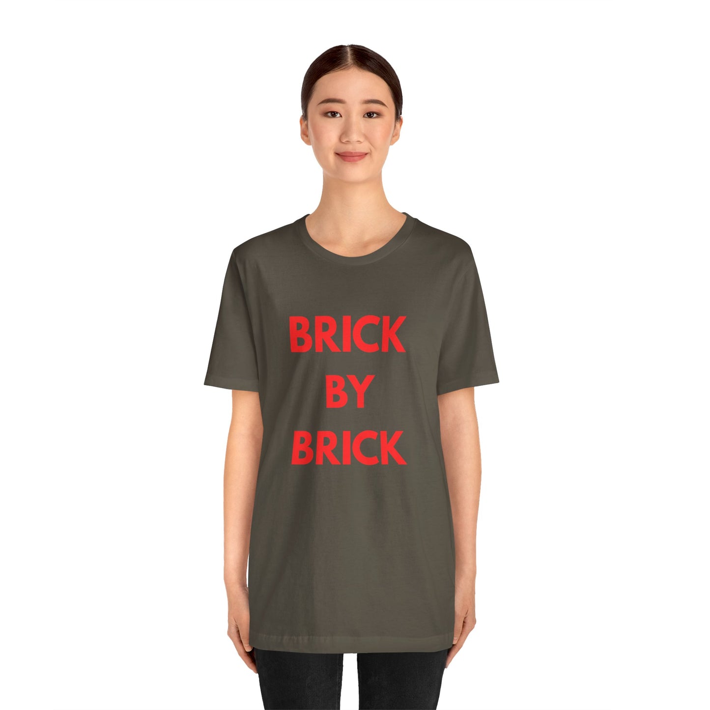 'Brick By Brick' Bella Canvas 3100