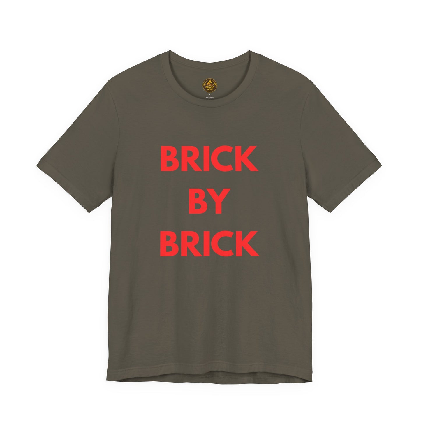 'Brick By Brick' Bella Canvas 3100