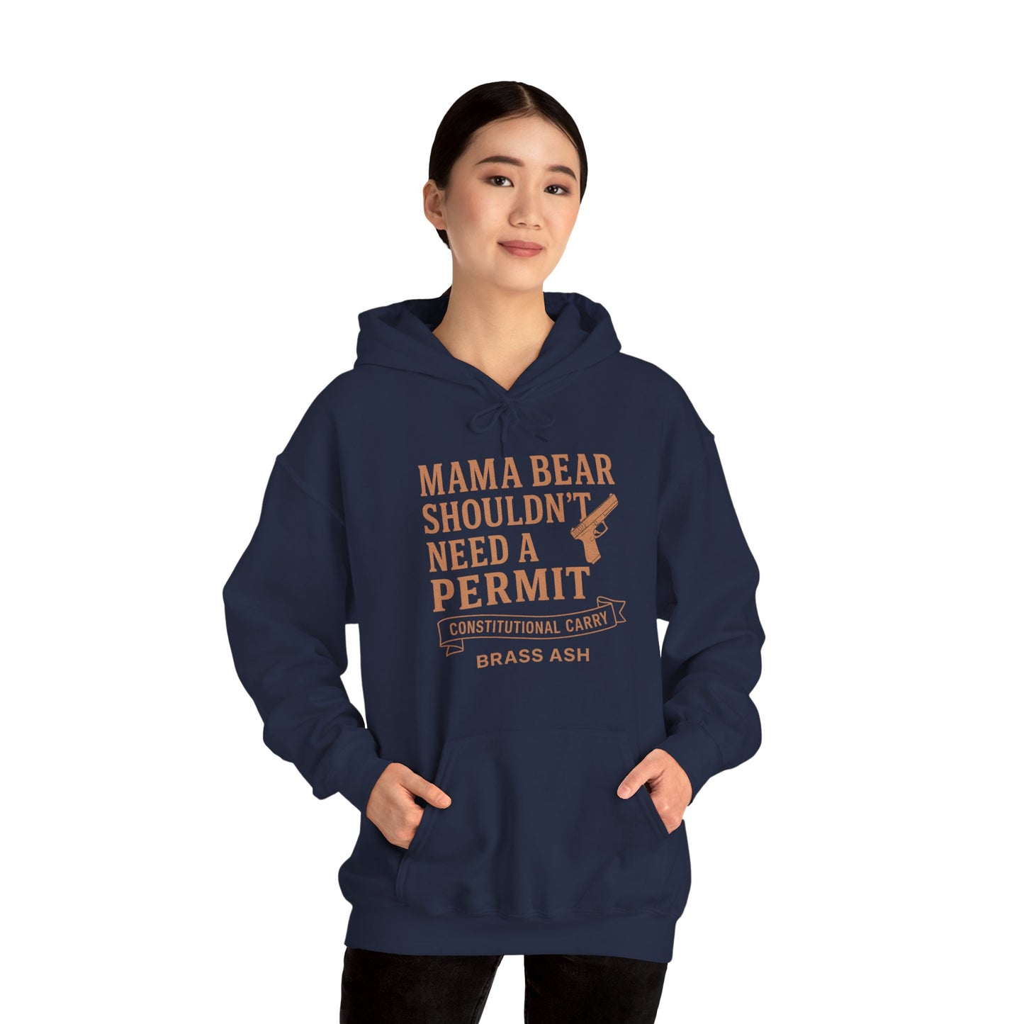 Mama Bear Shouldn’t Need a Permit Hoodie
