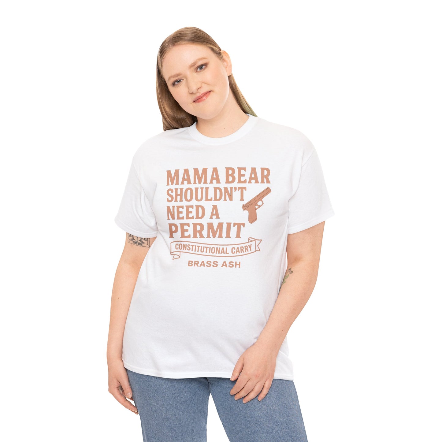 Copy of “Mamma Bear — She shouldn't need a permit to protect her family, design is a statement piece for women who take their safety seriously and stand strong for their families.