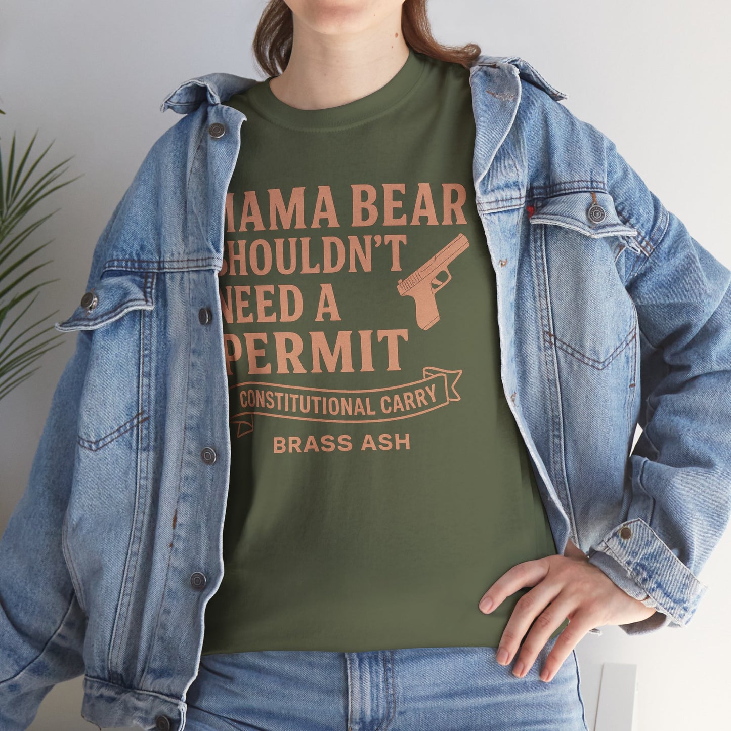 Copy of “Mamma Bear — She shouldn't need a permit to protect her family, design is a statement piece for women who take their safety seriously and stand strong for their families.