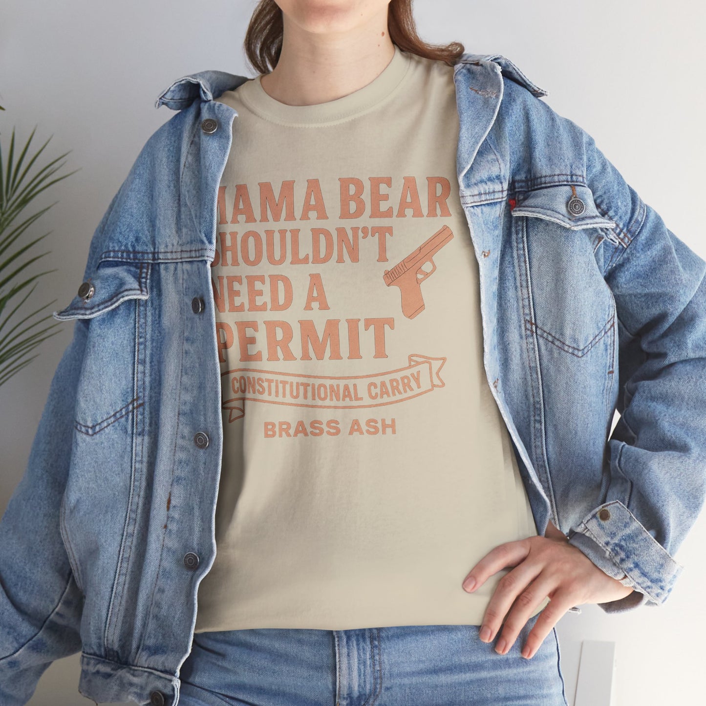 Copy of “Mamma Bear — She shouldn't need a permit to protect her family, design is a statement piece for women who take their safety seriously and stand strong for their families.