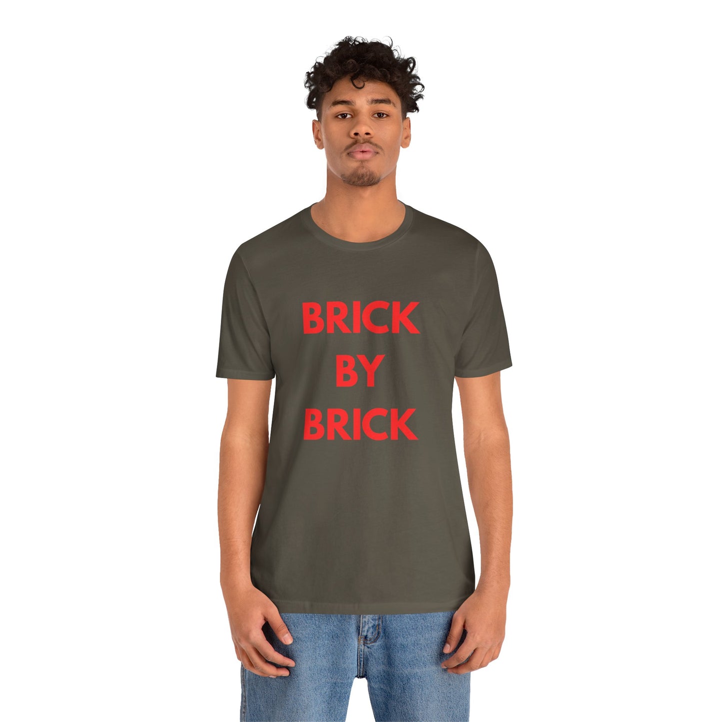 'Brick By Brick' Bella Canvas 3100