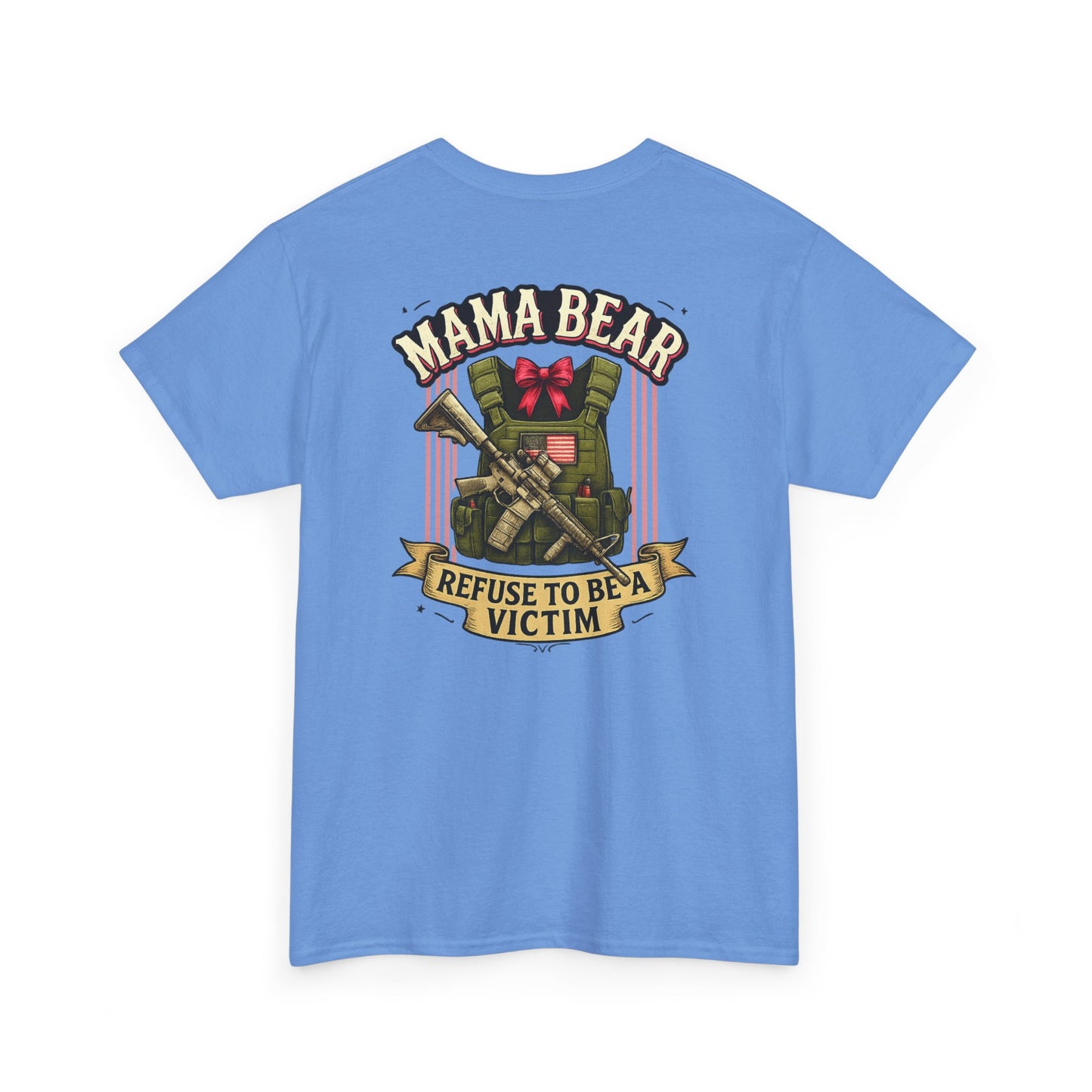 Mama Bear is her own first responder (Front + Back Design)