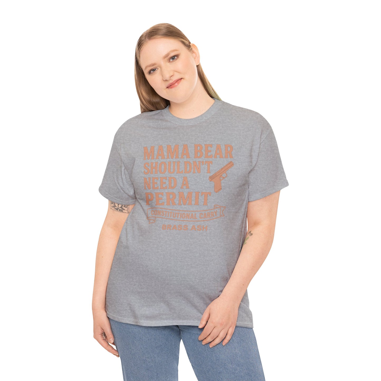 Copy of “Mamma Bear — She shouldn't need a permit to protect her family, design is a statement piece for women who take their safety seriously and stand strong for their families.