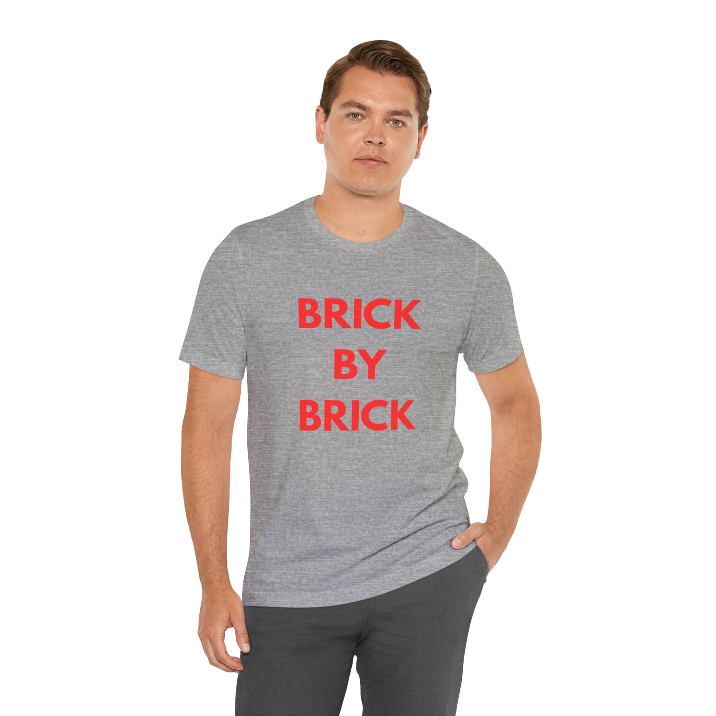 'Brick By Brick' Bella Canvas 3100